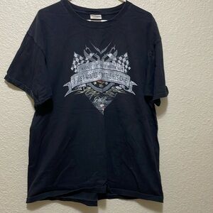 Chase Authentics Dale Earnhardt Men's Black Tee Shirt. Good Condition. Size XL.